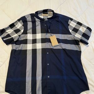 Burberry brand new button down with tags